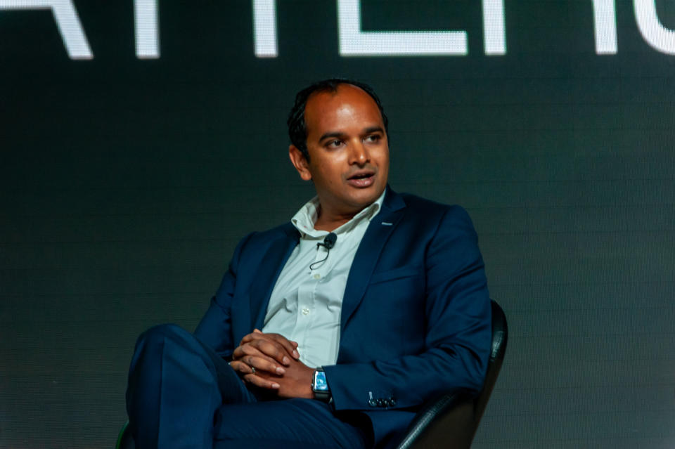 Arsenal FC managing director Vinai Venkatesham during the All That Matters 2019 sports and entertainment industry conference. (PHOTO: All That Matters)