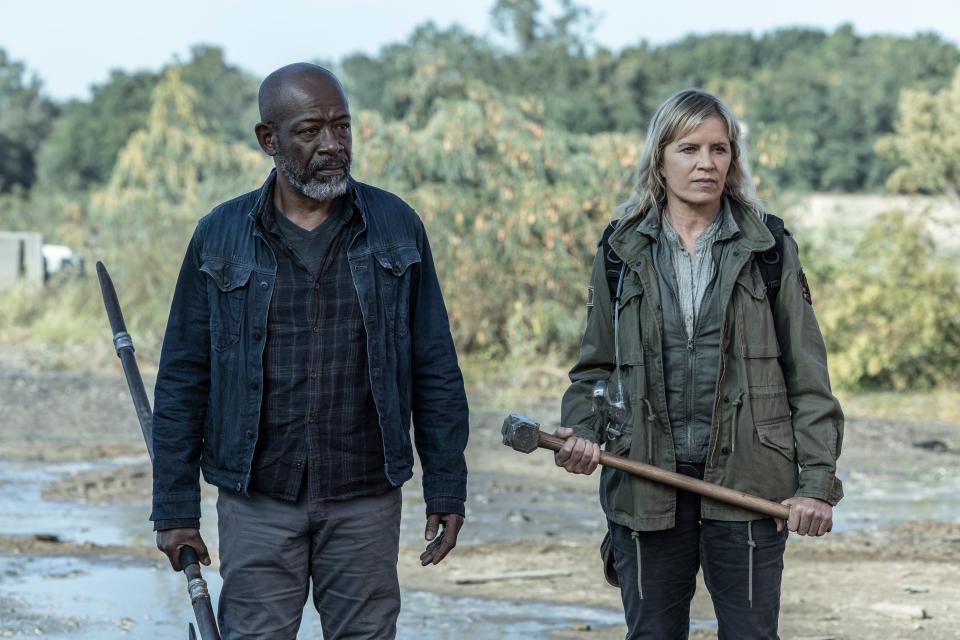 Fear TWD 806 Morgan and Madison