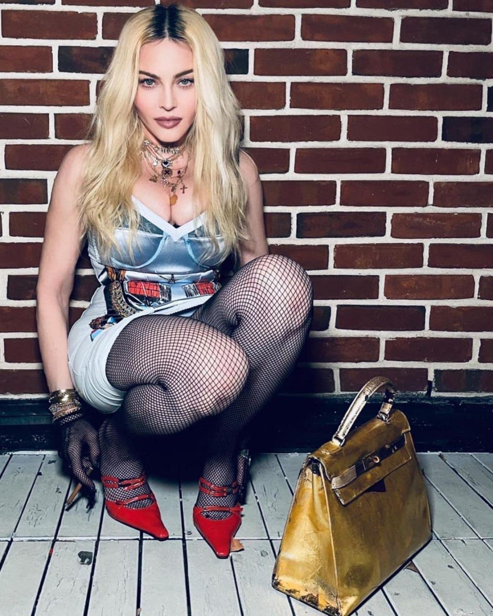 現年63歲的瑪丹娜依舊活躍於歌壇。（翻攝Madonna IG）