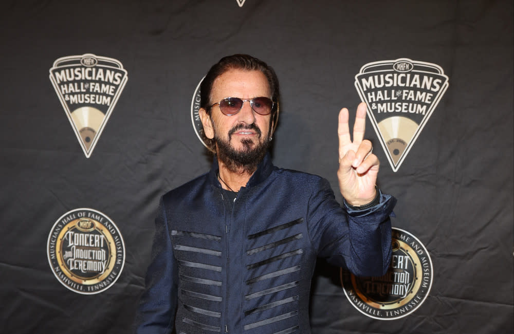 Ringo Starr is set to return with new single 'February Sky' this week credit:Bang Showbiz