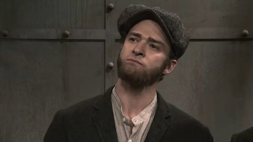 Justin Timberlake as Cornelius Timberlake in "Saturday Night Live"