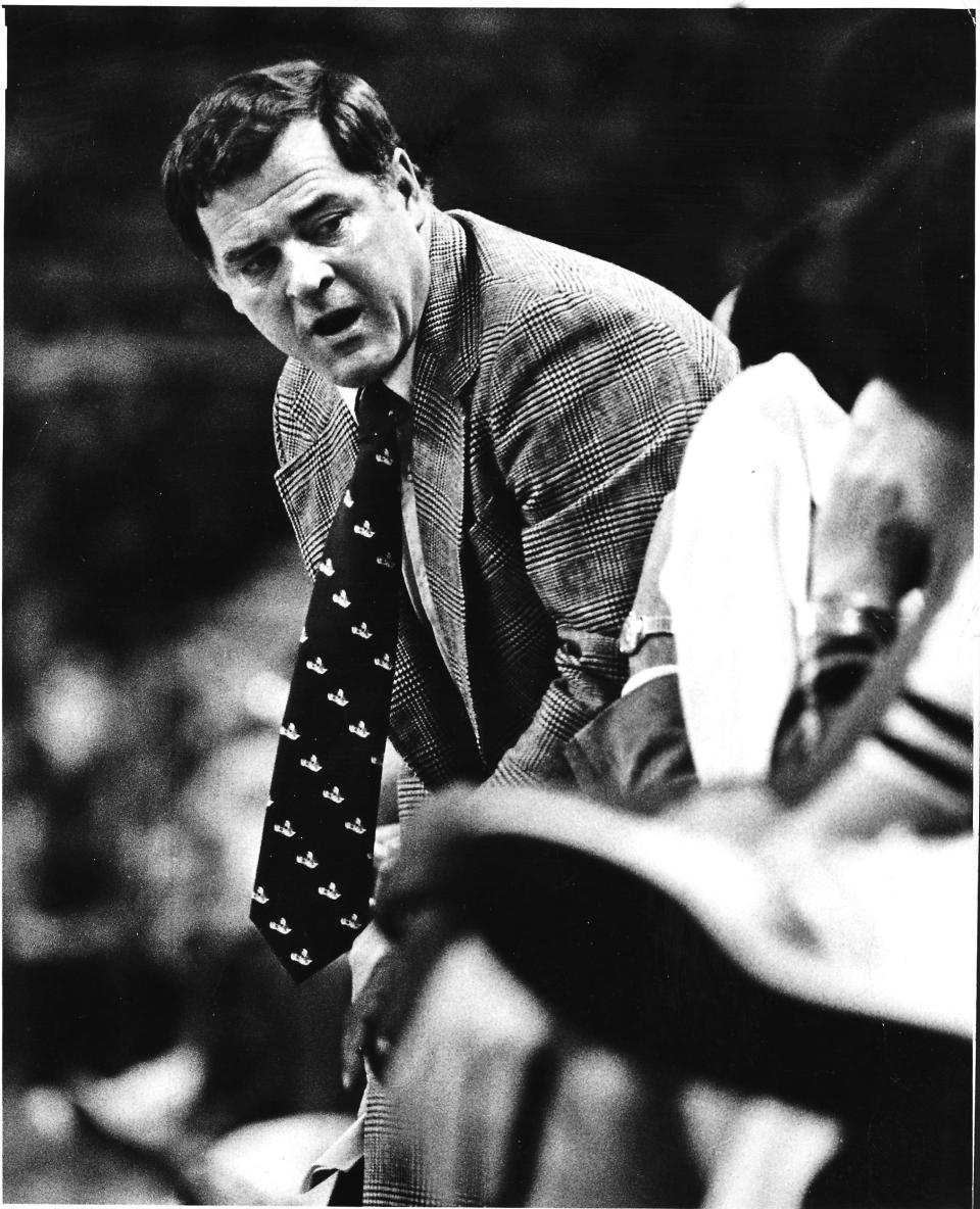 Coach Dave Gavitt took the Friars to two straight Sweet 16 appearances in the early 1970s.