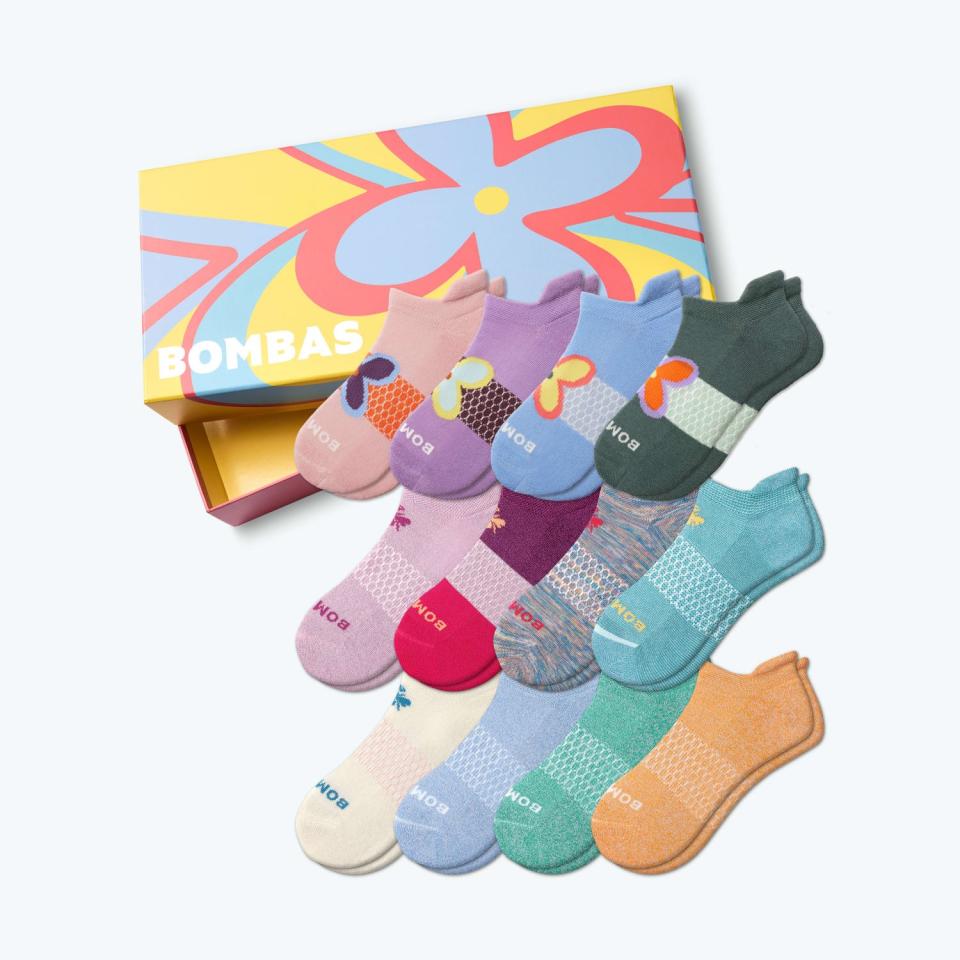 Mother's Day Ankle Sock 12-Pack Gift Box