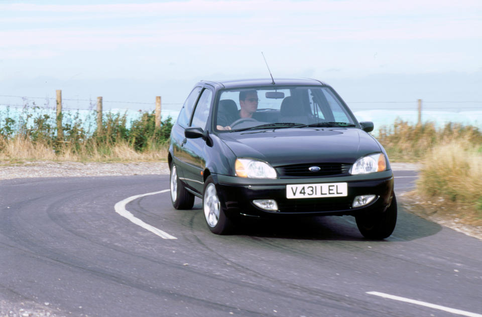 Une Ford Fiesta en 1999 (Crédits : Getty Images).