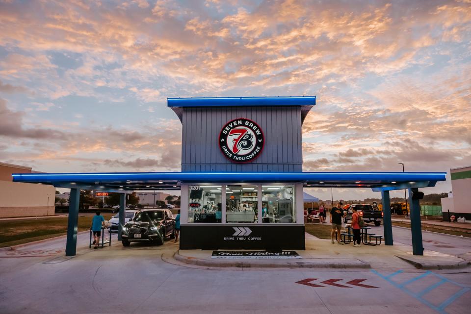 Completed 7 Brew locations, including the one opening this week in Yukon and under construction in OKC will be similar to this store in Alabama.