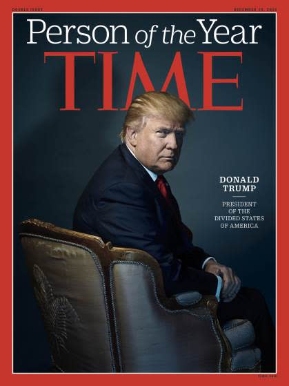 Donald Trump, designado "Persona del año" 2016 por la revista Time