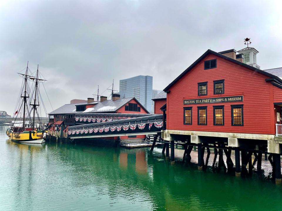 Boston Tea Party Ships and Museum tells the tale of the infamous tea dumping. Enjoy a cup of tea in Abigail’s Tearoom.