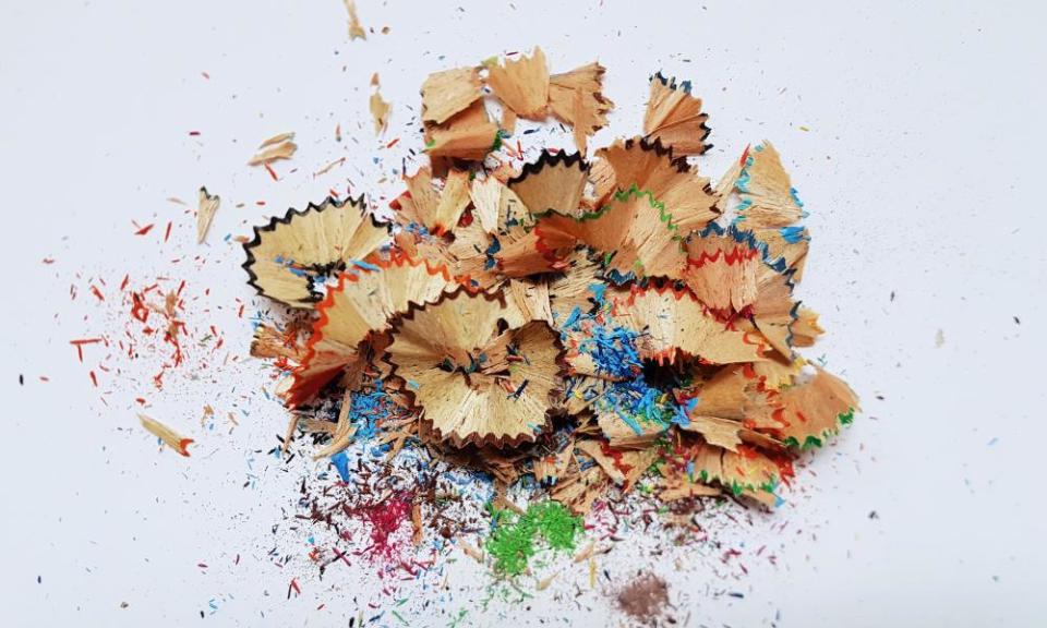 Pencil shavings