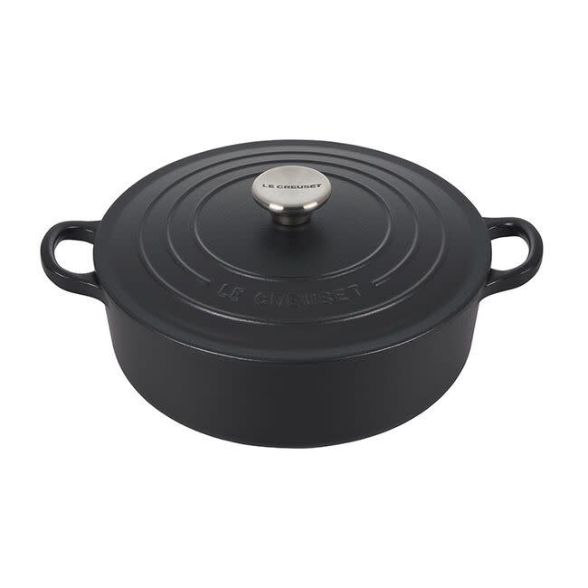 <p><a href="https://go.redirectingat.com?id=74968X1596630&url=https%3A%2F%2Fwww.lecreuset.com%2Ftraditional-round-wide-oven-winter-savings-event%2F21052-WSE.html&sref=https%3A%2F%2F" rel="nofollow noopener" target="_blank" data-ylk="slk:Shop Now;elm:context_link;itc:0;sec:content-canvas" class="link ">Shop Now</a></p><p>Traditional Round Wide Oven </p><p>lecreuset.com</p><p>$221.00</p>