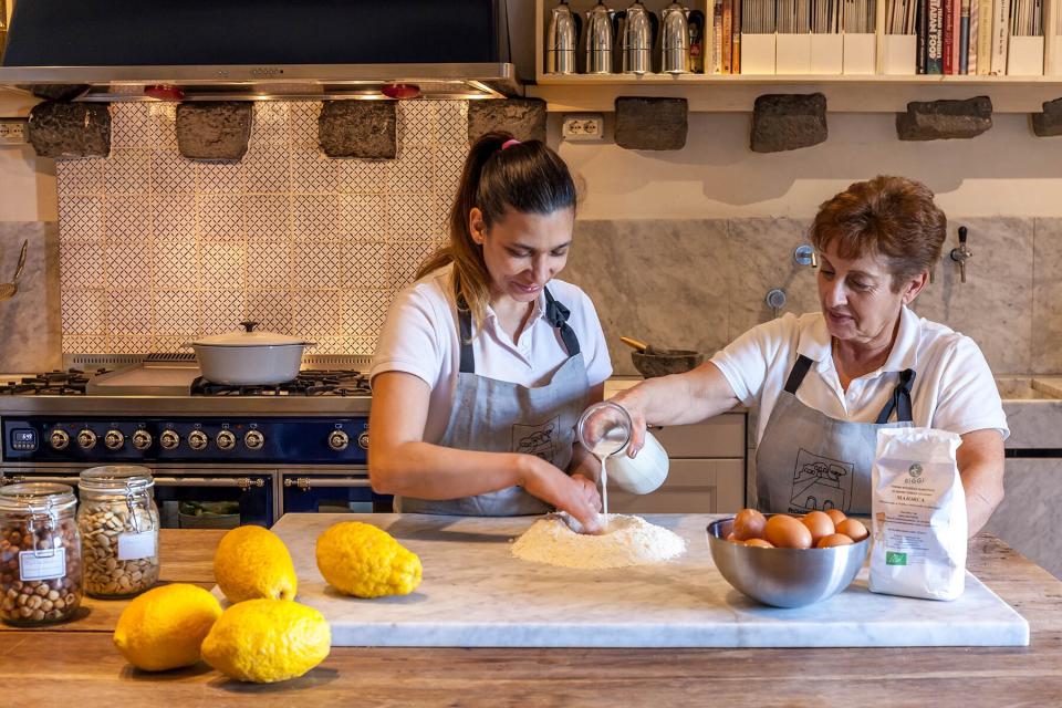 Chefs at Rocca delle Tre Contrade