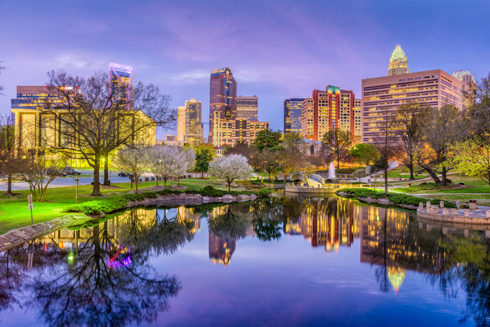 Charlotte is where Old South meets the New. Photo: Getty