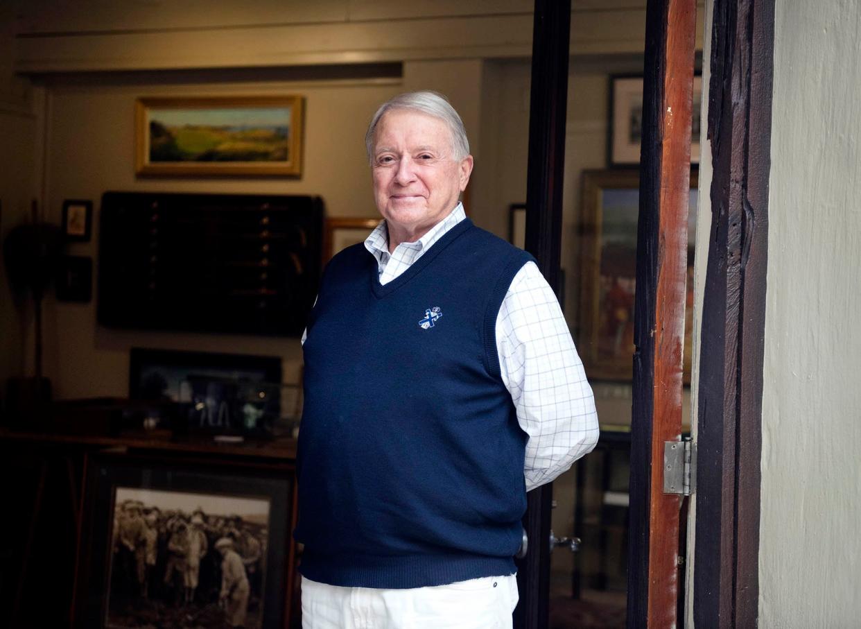 Robert Hansen celebrates and preserves the history of golf at his Old Golf Shop on Worth Avenue.
