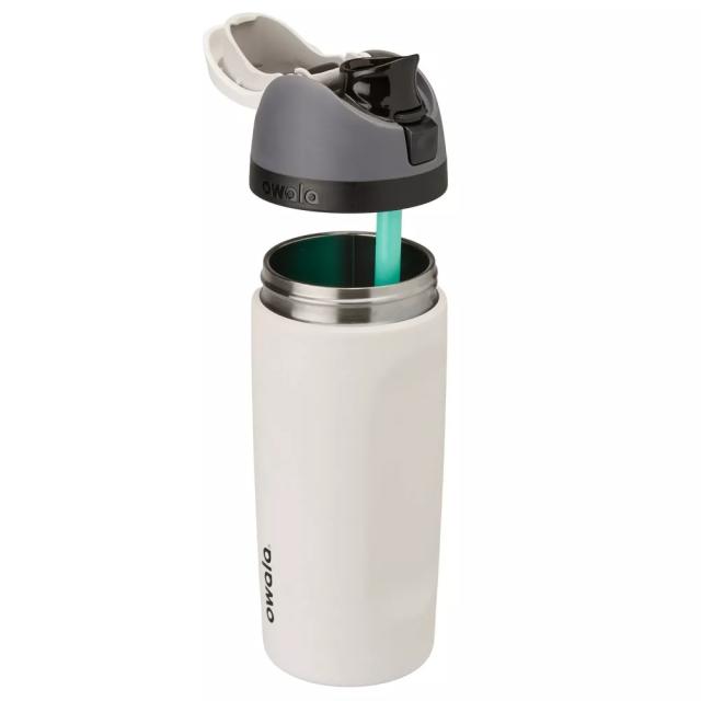 Owala 16oz Kids' Free Sip Stainless Steel Water Bottle - Black