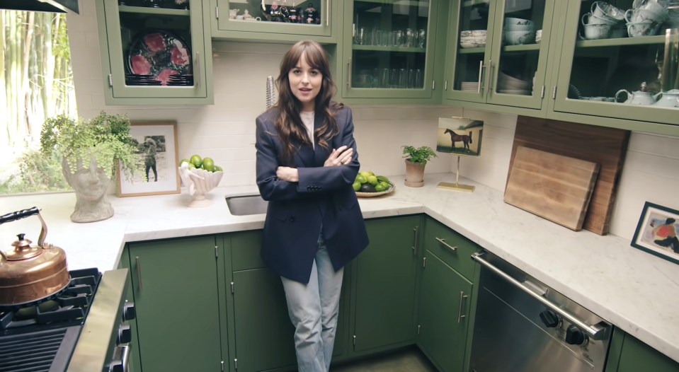 Dakota in her kitchen