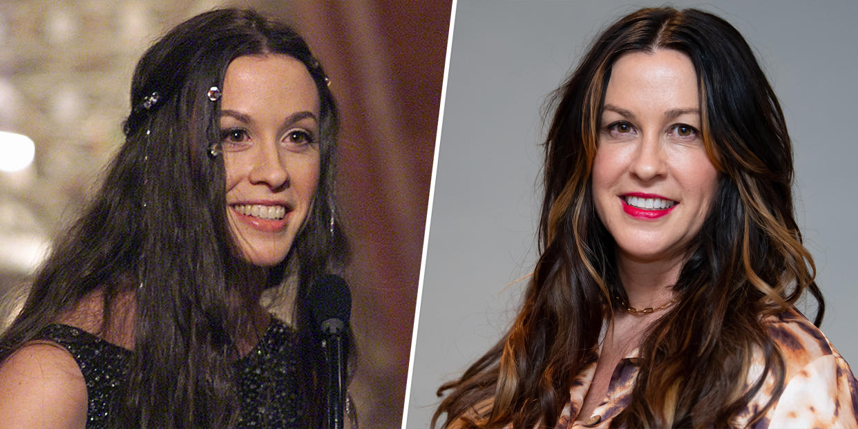 Alanis played the first woman who Carrie Bradshaw ever kissed. (Getty Images)