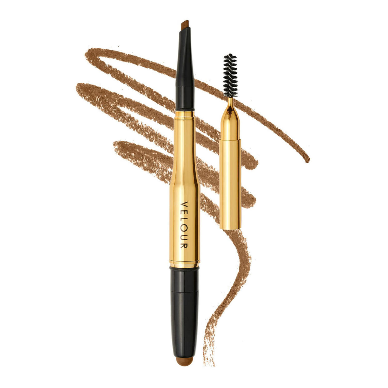 To create fuller-looking brows, Thorp uses Velour Lashes 3-in-1 Fluff'n Brow Pencil and Balm. (Photo: Sephora)