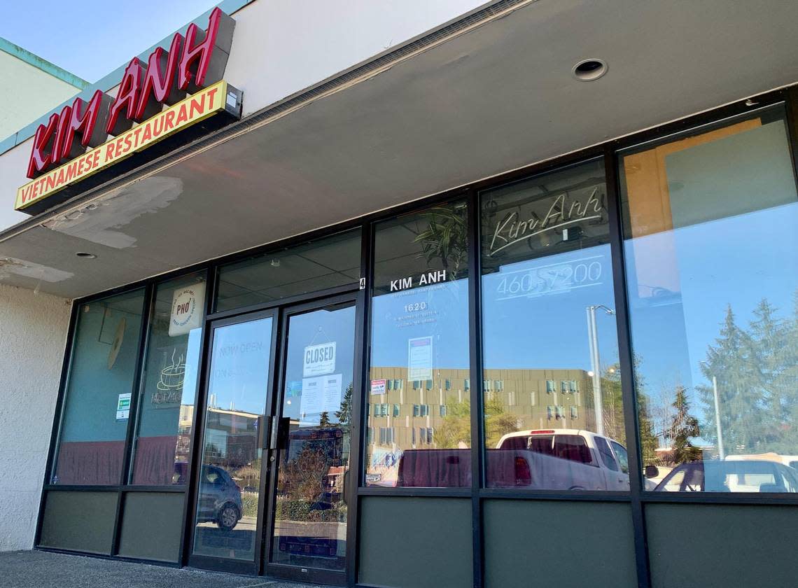 Kim Anh Vietnamese Restaurant has closed at 1620 S Mildred St. in Tacoma, Wash. The Nguyens originally opened on Pearl Street in 1993 after moving from Saigon (now Ho Chi Minh City).