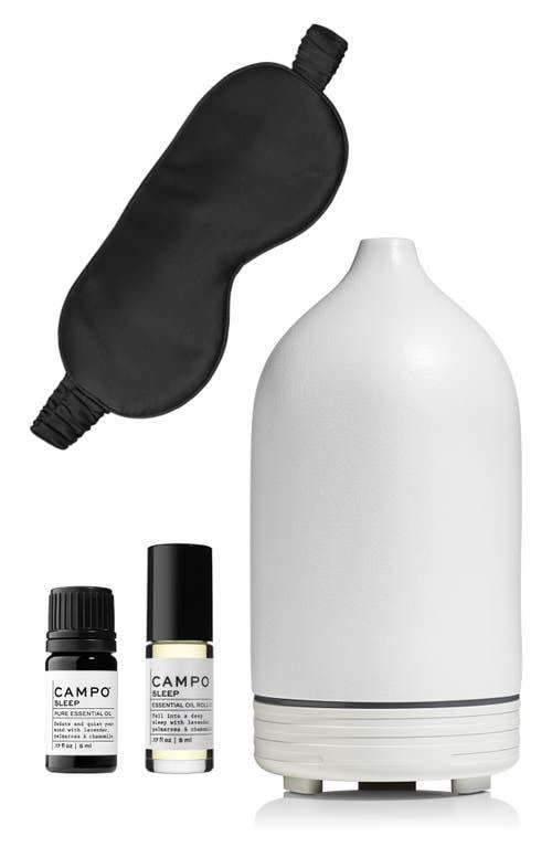 10) CAMPO Deluxe Diffuser, Essential Oils & Eye Mask Sleep Set