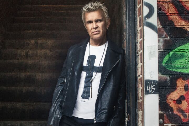 Billy Idol in 2023. (Steve Sebring)