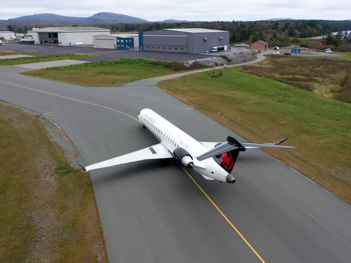 The Saint John Region Chamber of Commerce had met with Air Canada officials since flights were cut last year, and CEO David Duplisea says the airline is listening. (Submitted by the Saint John Airport - image credit)