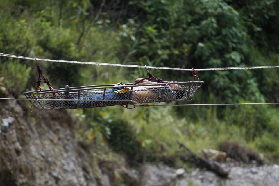 Guatemalan bus plunges off cliff