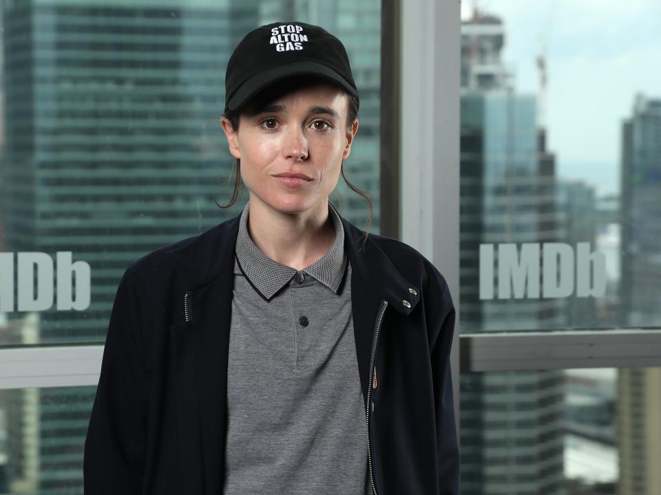 Elliot Page on 7 September 2019 in Toronto, Canada (Rich Polk/Getty Images for IMDb)