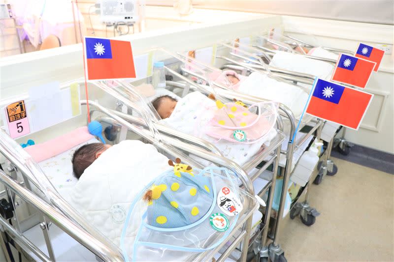 茂盛醫院迎接2023元旦寶寶。（圖／茂盛醫院提供）