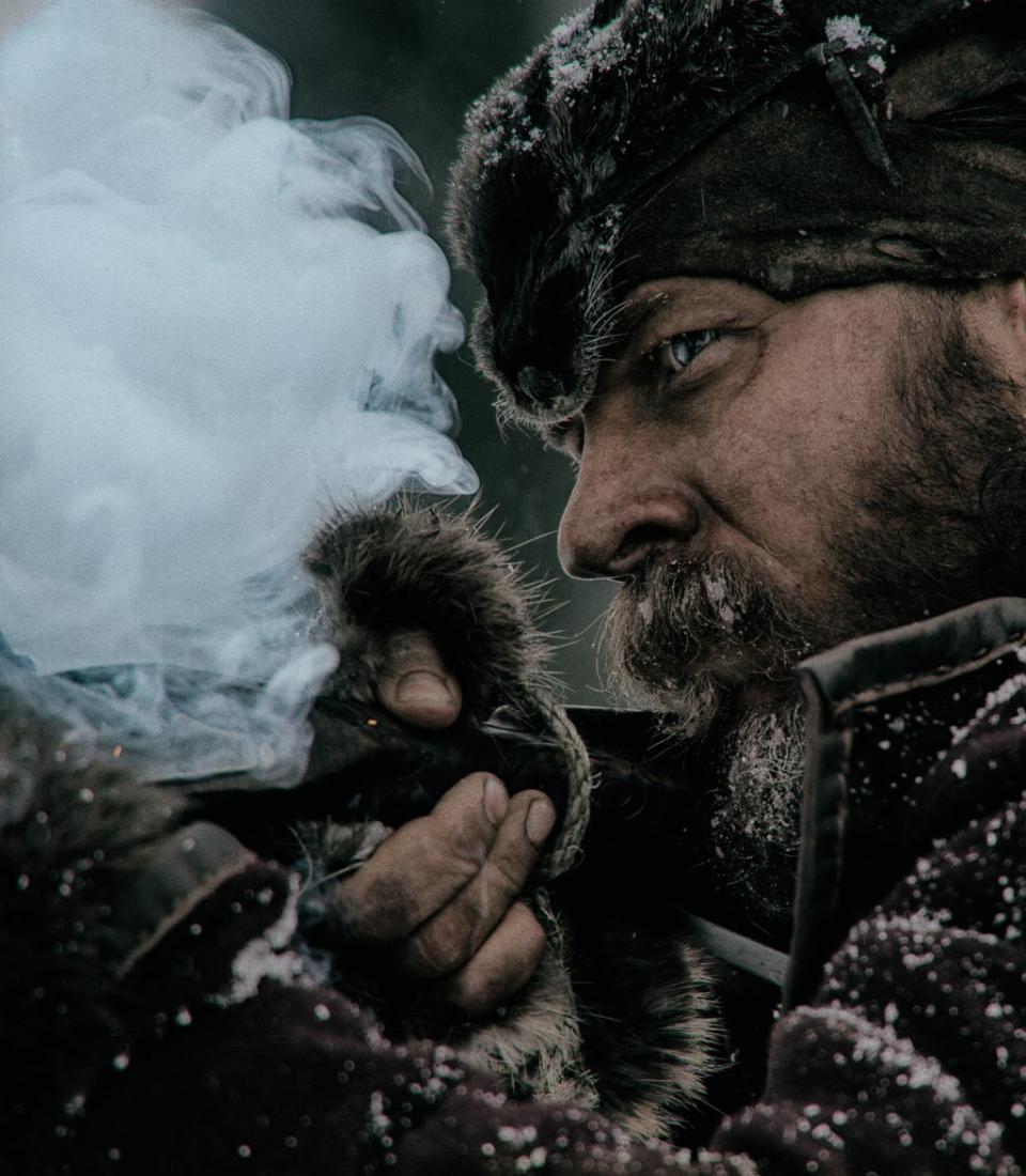 Leonardo DiCaprio as 19th century fur trapper Hugh Glass (20th Century Fox)