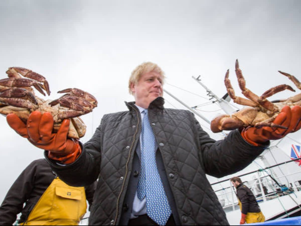 Boris Johnson in Orkney (Getty Images)