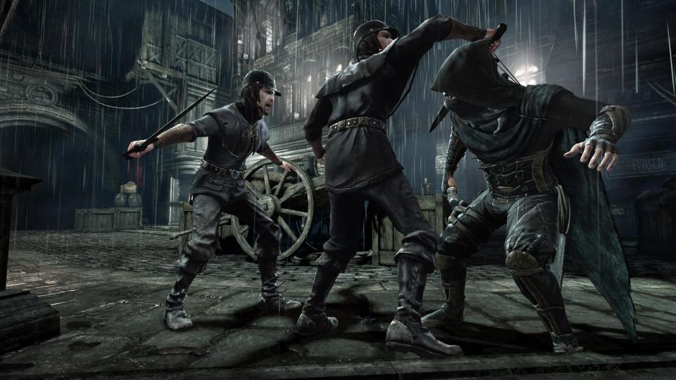 This photo provided by Square Enix shows a scene from the video game, "Thief". (AP Photo/Square Enix)