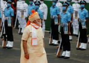 India's Independence Day celebrations at the historic Red Fort in Delhi