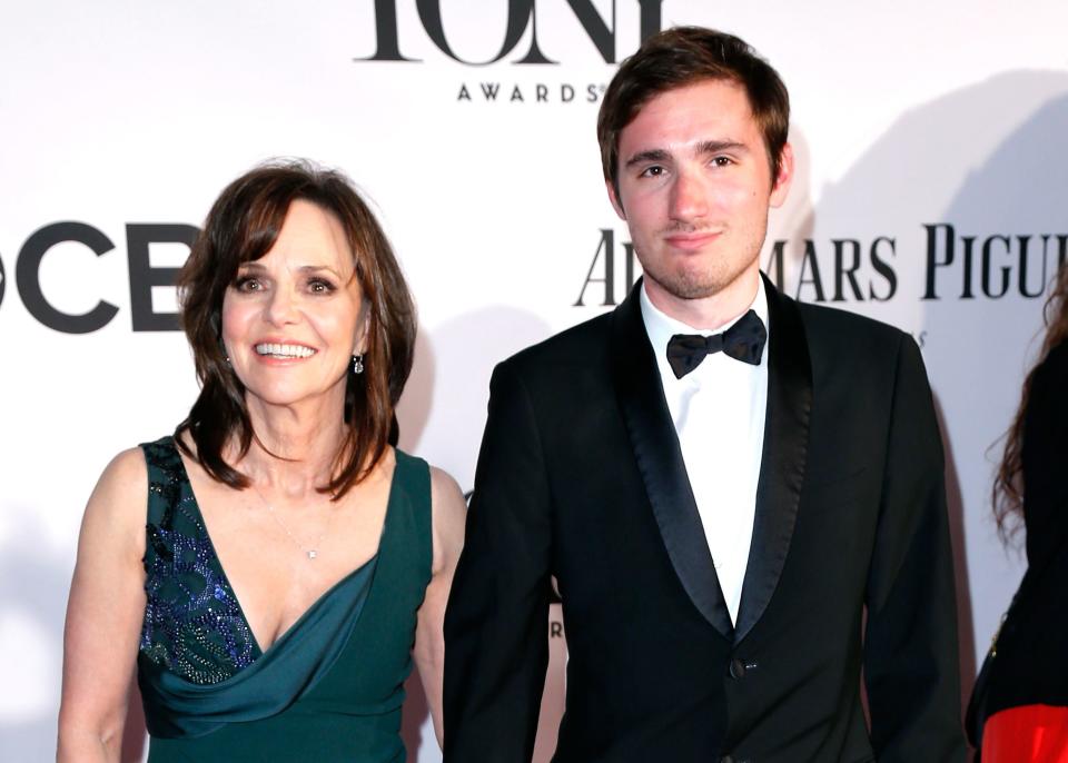 Actress Sally Field is seen with her son, Sam Greisman, in 2013.&nbsp; (Photo: Jemal Countess via Getty Images)