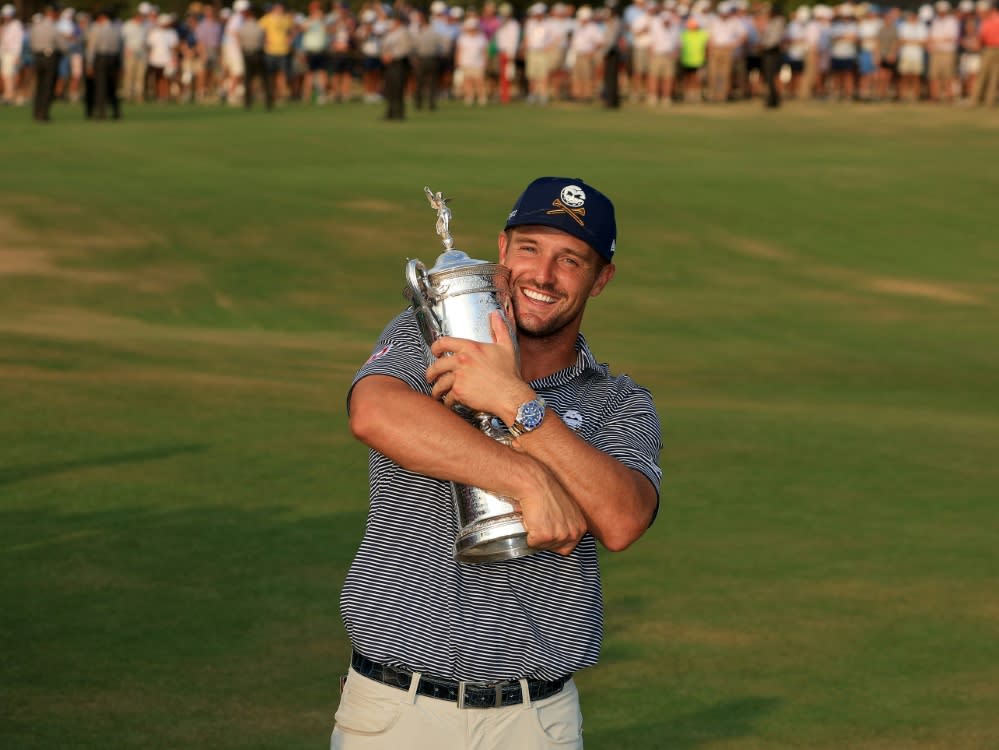 DeChambeau freute sich diebisch über seinen Triumph (DAVID CANNON)