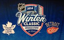 NHL announces the 2014 Winter Classic at the Michigan Stadium on January 1st, 2014 (Photo by Nick Cotsonika @cotsonika)