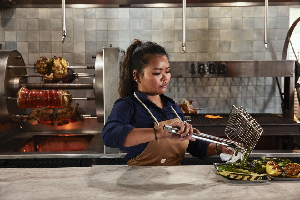 Mattei’s Tavern chef Rhoda Magbitang.