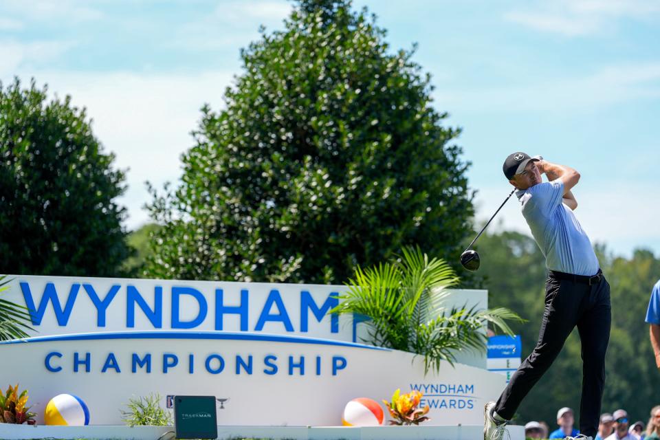 There won't be a cut until Sunday morning at the Wyndham Championship