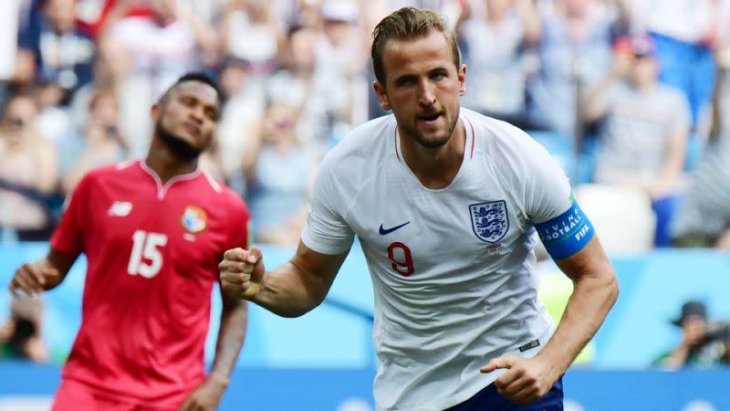 Harry Kane was way too good for Panama. Pic: Getty