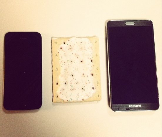 samsung galaxy note 3 poptart