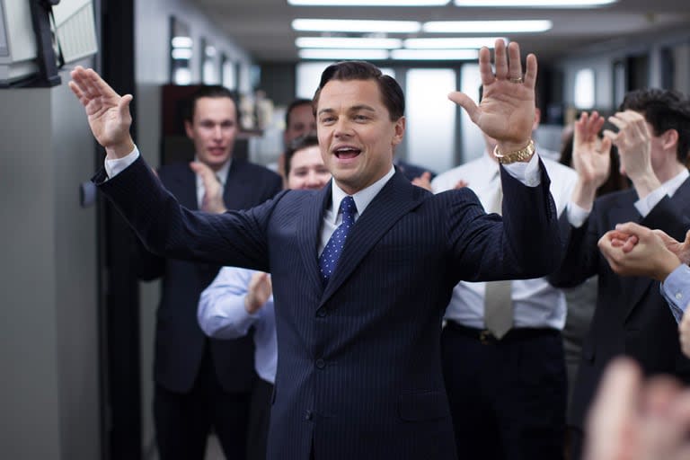 Leonardo DiCaprio se inspiró en un video viral para una escena icónica de El lobo de Wall Street