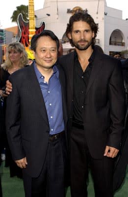 Ang Lee and Eric Bana at the LA premiere of Universal's The Hulk