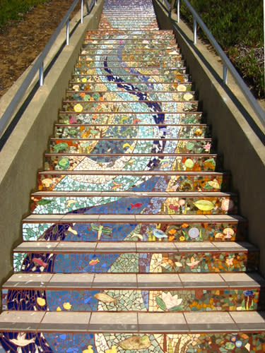 The 16th Avenue Tiled Steps, San Francisco