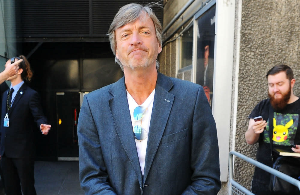 Richard Madeley leaves the I'm A Celeb castle credit:Bang Showbiz