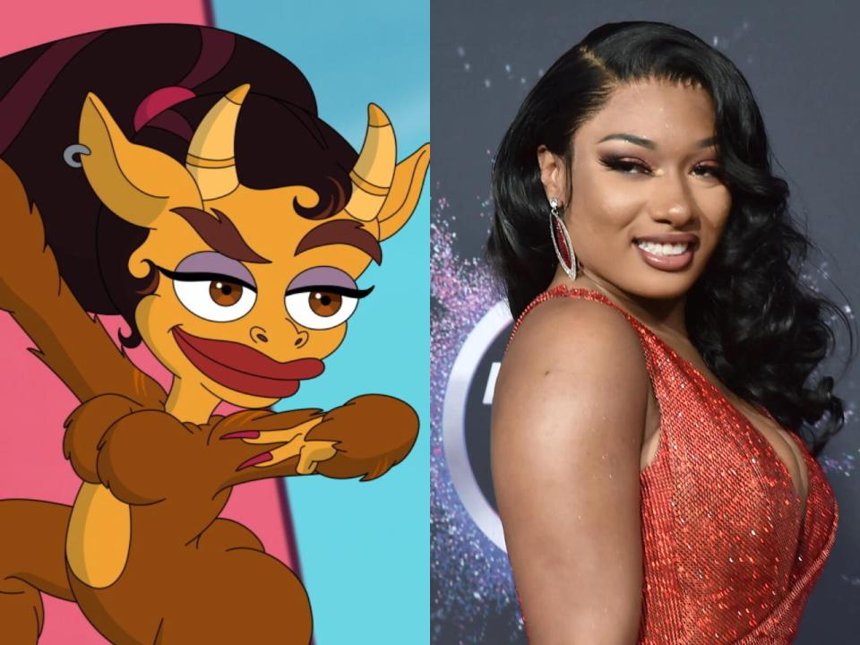 Megan Thee Stallion plays Hormone Monstress Megan in "Big Mouth" season 7.