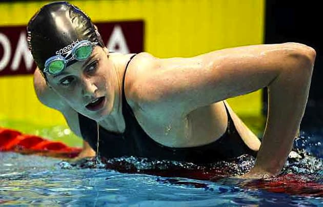 High school junior and U.S. Olympic hopeful Missy Franklin — Getty Images