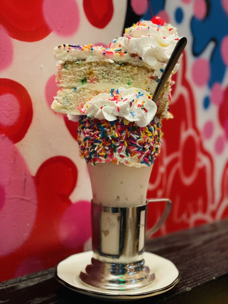 Black Tap cake milkshake