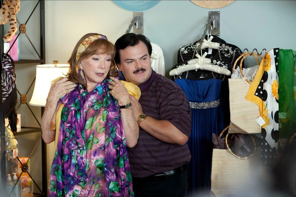 Shirley MacLaine and Jack Black in "Bernie"