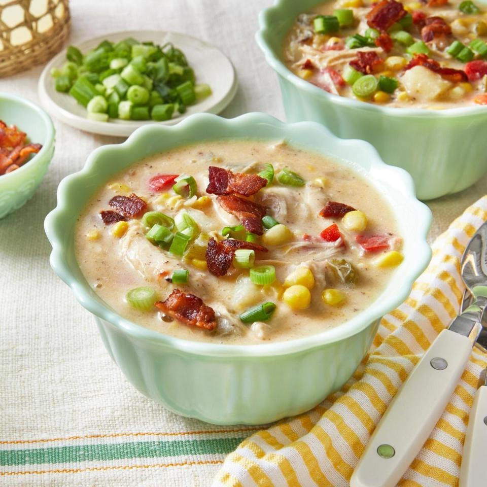 best corn recipes chicken and corn chowder