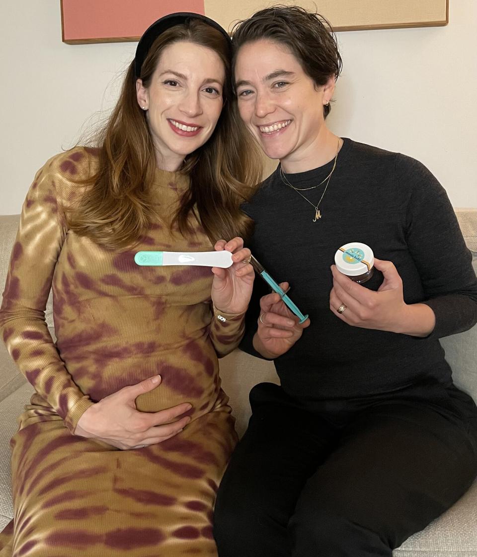 Molly Bernard Discusses How She and Wife Hannah Conceived with Home Insemination Kit