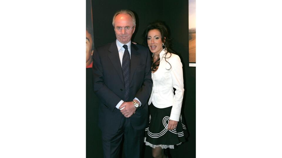 Sven Goran Eriksson and Nancy Dell'Olio 