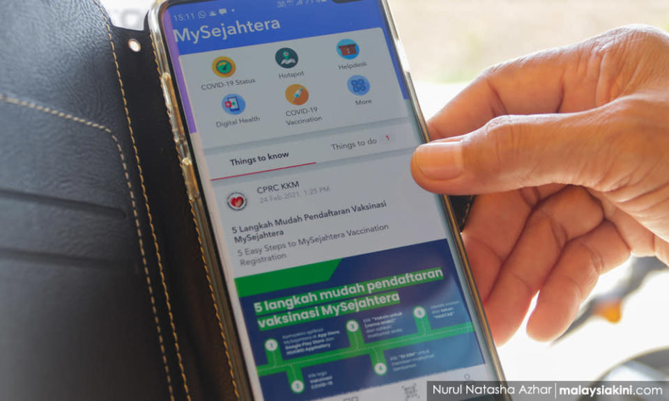 Missing mysejahtera digital certificate Malaysians Must